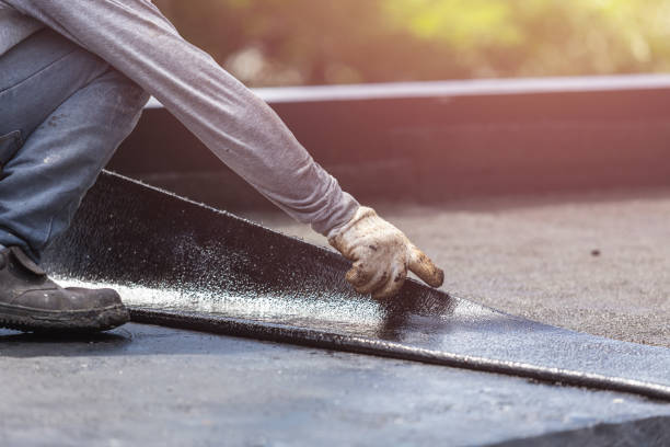 Professional Exterior Waterproofing technician working in Harmony, IN